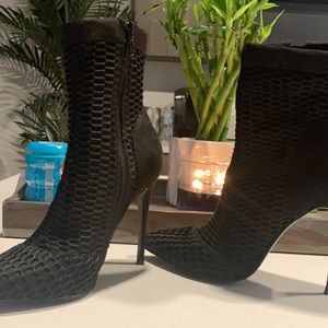 Bad ass black booties